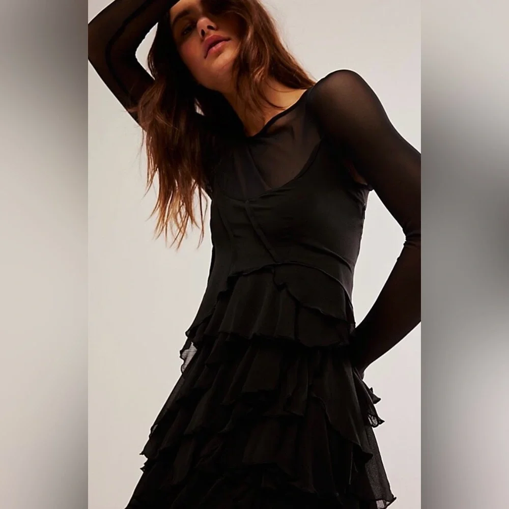 NWT Free People Love Me, Love Me Not Mini Dress